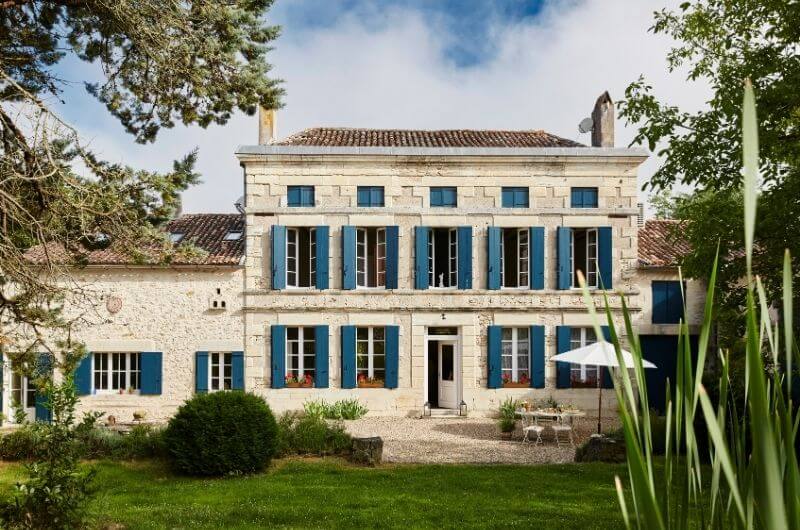 Luxuriöses-altes-Herrenhaus-Manoir-Laurette-Bed-and-Breakfast-Boutique-Hotel-Frankreich-Bordeaux-Familie-Urlaub-mit-Kindern-Atlantik-romantisch