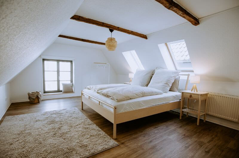 Ferienwohnung-Fritz-Schlafzimmer-Rietberg-Urlaub-mit-Kind-Familienurlaub-Fritz-im-Glueck